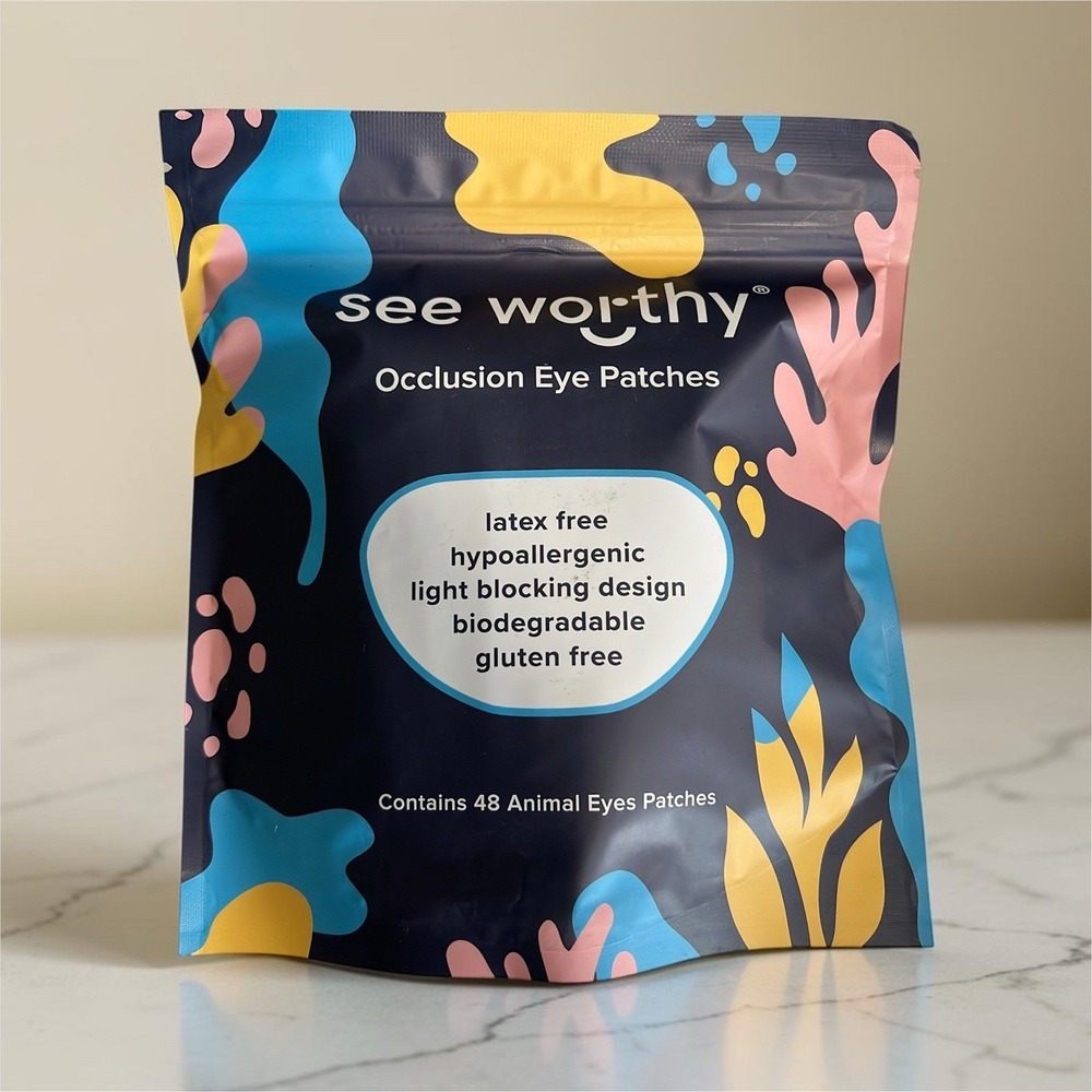 See Worthy Occlusion Eye Patches 48ct Multicolor Latex-Free Hypoallergenic